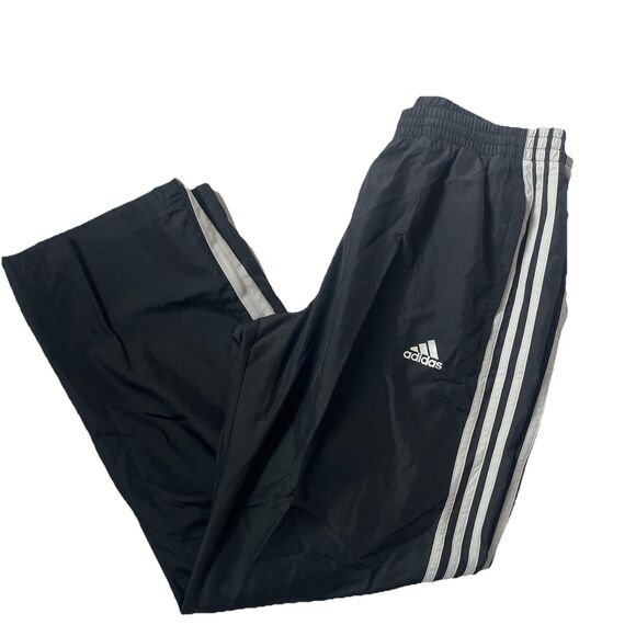 adidas Other - Adidas Vintage 00s Y2K Black Windbreaker Track Sweat Pants Mens M AZF001 Lined